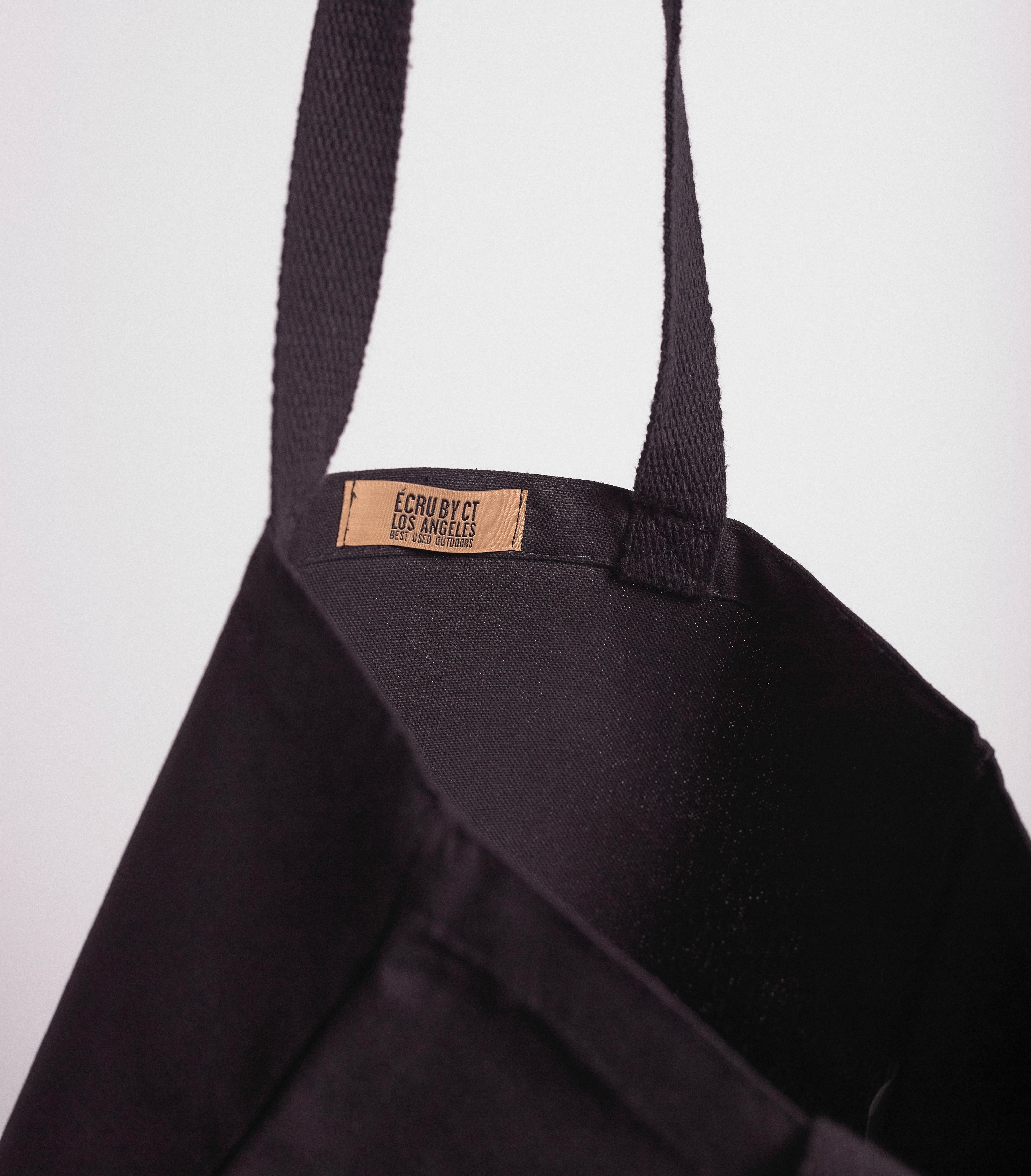 BLACK TOTE BAG